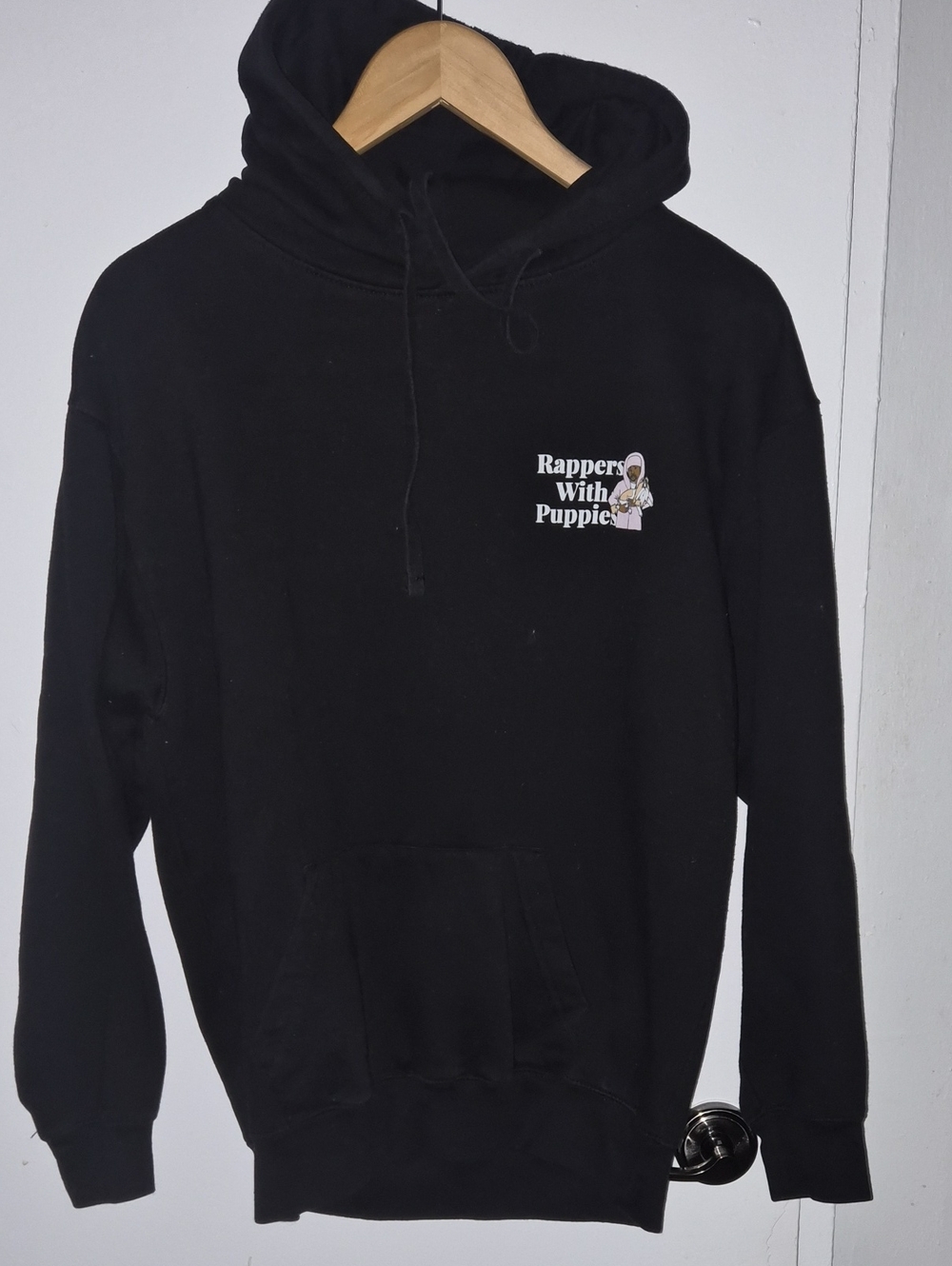 Black Hoodie with Graphic